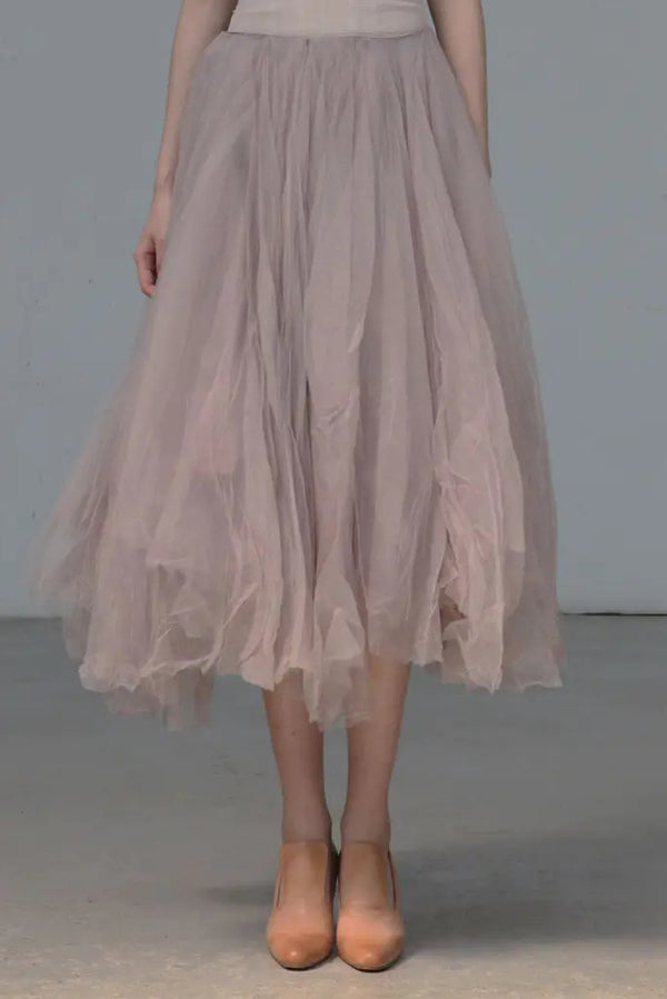 marc le bihan 25001 dead wood rose ballet skirt 3 layers of yarn